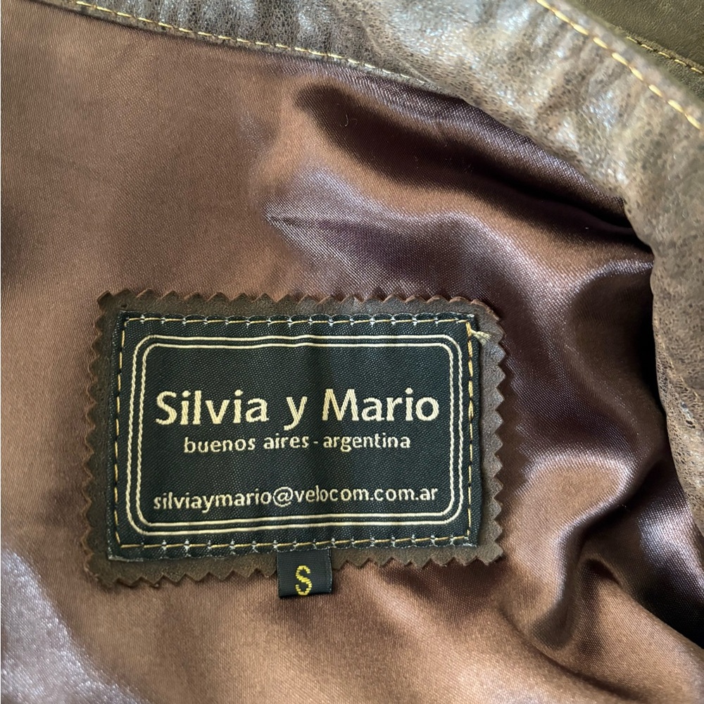 Silvia Y Mario Argentina Leather Jacket - Picture 6 of 7